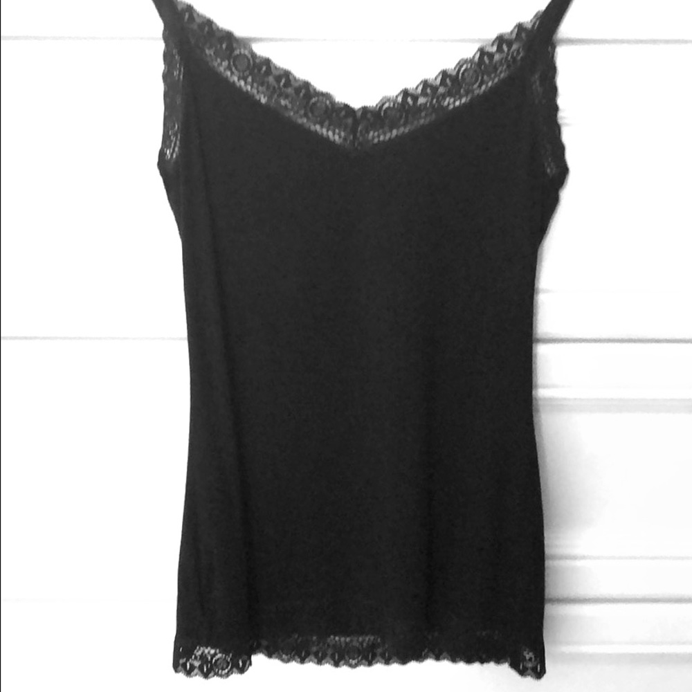 Ann Taylor Loft Lace trim camisole